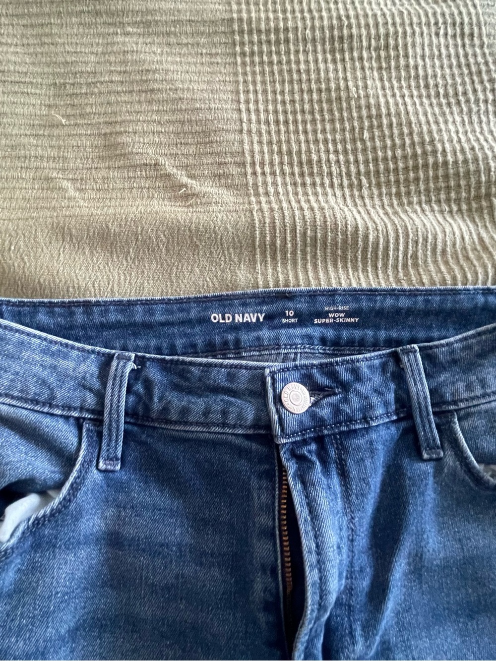 Old Navy Women's Dark Blue Skinny Jeans - Super Skinny Fit